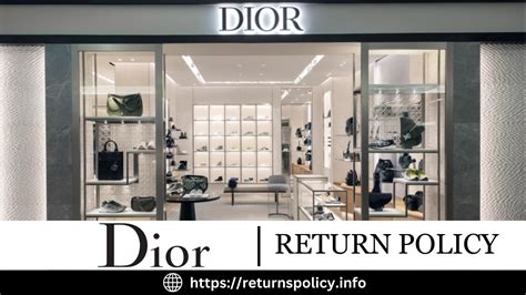 christian dior return policy in store|dior returns uk.